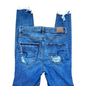 American Eagle Outfitters High Rise Blue Jeans